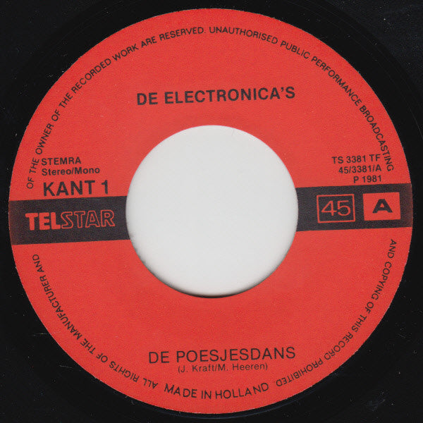 De Electronica's : De Poesjesdans (7")