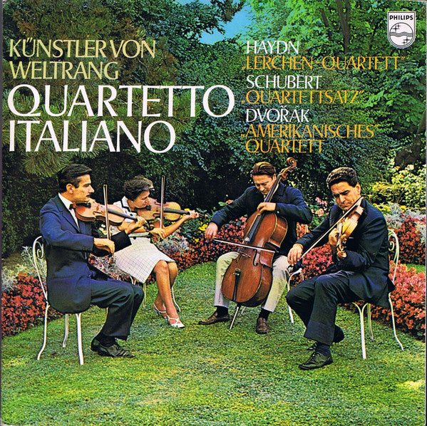 Quartetto Italiano - Joseph Haydn / Franz Schubert / Antonín Dvořák : Künstler Von Weltrang (LP)