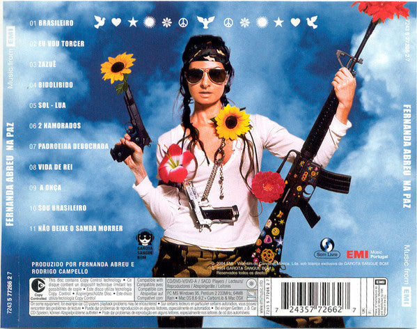 Fernanda Abreu : Na Paz (CD, Album, Copy Prot.)