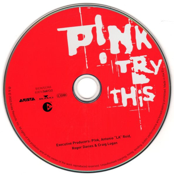 P!NK : Try This (CD, Album, Copy Prot.)