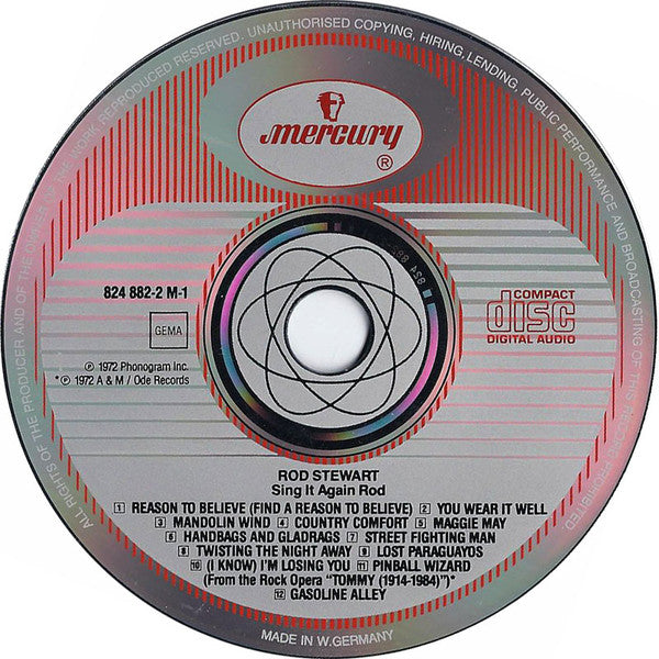 Rod Stewart : Sing It Again Rod (CD, Comp, RE)