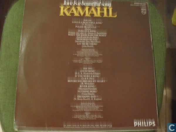 Kamahl : Love Is A Beautiful Song (LP, Album)