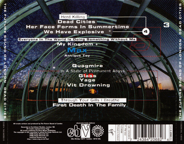 The Future Sound Of London : Dead Cities (CD, Album)