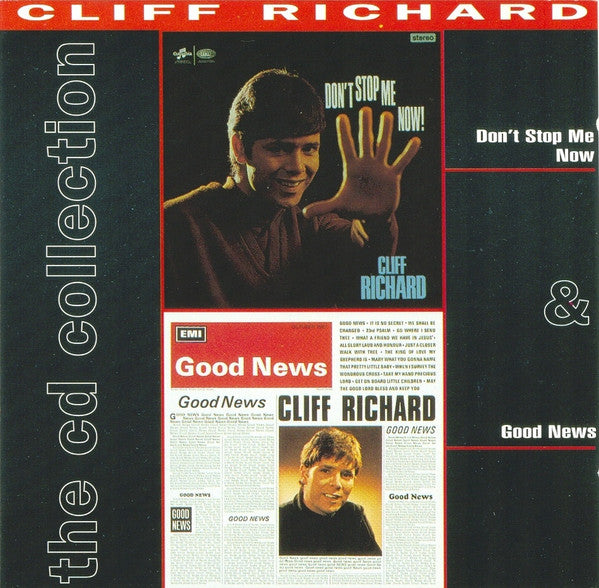 Cliff Richard : The CD Collection 8, Don't Stop Me Now & Good News (2xCD, Album, Comp, RM)