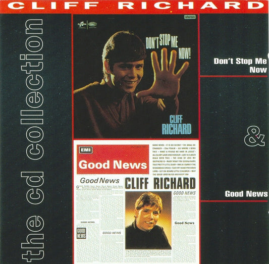 Cliff Richard : The CD Collection 8, Don't Stop Me Now & Good News (2xCD, Album, Comp, RM)