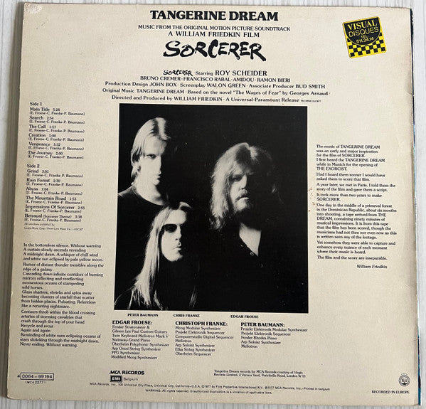 Tangerine Dream : Sorcerer (LP, Album)