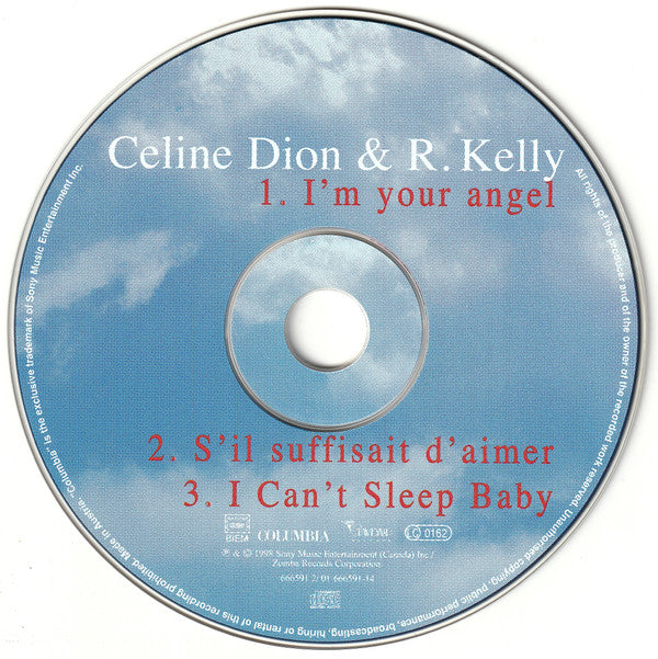 Céline Dion & R. Kelly : I'm Your Angel (CD, Maxi)