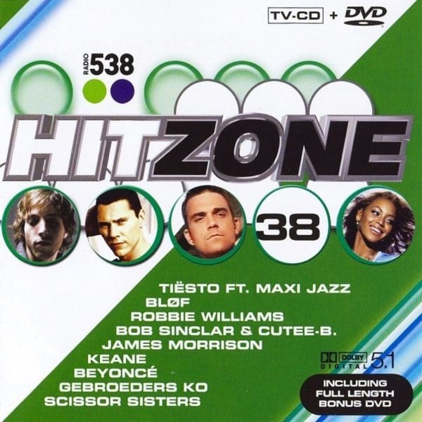 Various : Radio 538 Hitzone 38 (CD, Comp + DVD, Comp, PAL)