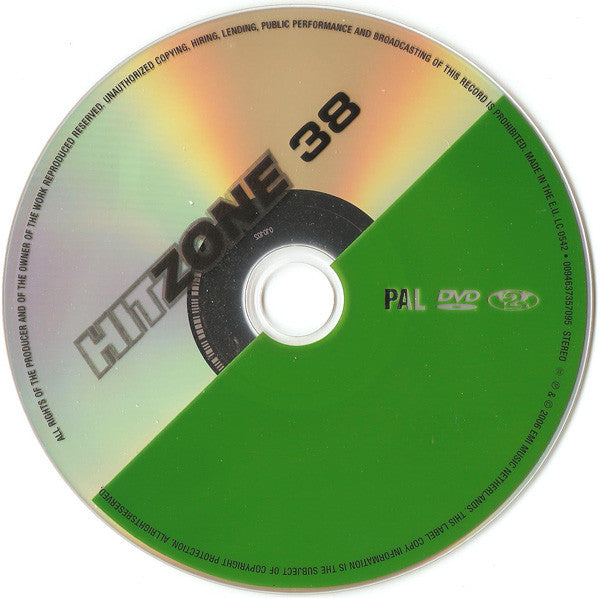 Various : Radio 538 Hitzone 38 (CD, Comp + DVD, Comp, PAL)