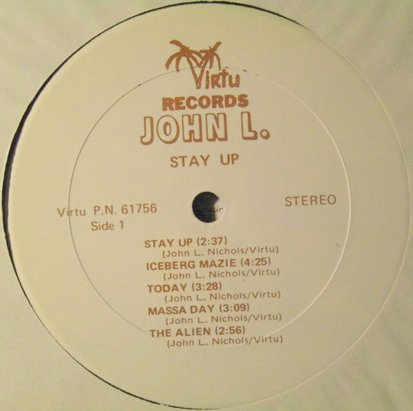 John L.* : Stay Up! (LP, Album)