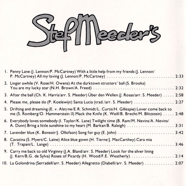 Stef Meeder : Stef Meeder's Reuzepotpourri (CD, Album)
