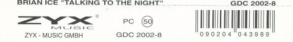 Brian Ice : Talking To The Night / Walking Away (CD, Maxi)