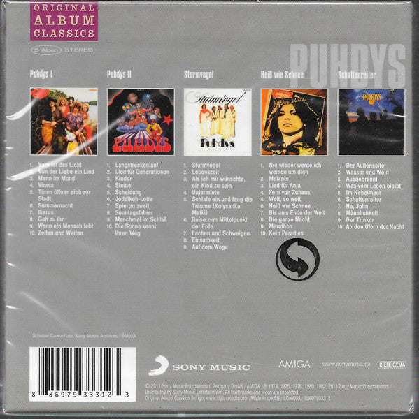 Puhdys : Original Album Classics (CD, Album, RE + CD, Album, RE + CD, Album, RE + CD)