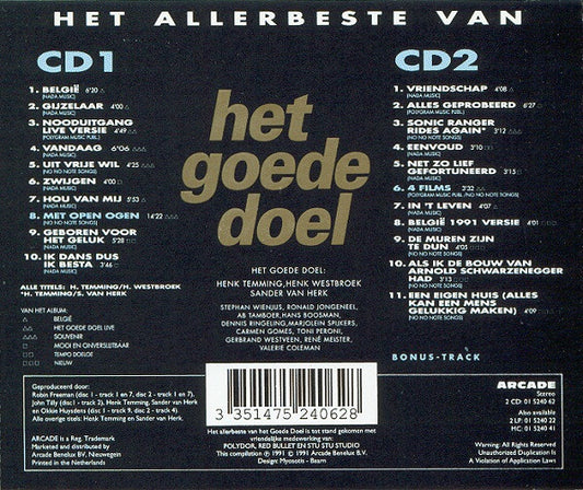 Het Goede Doel : Het Allerbeste Van Het Goede Doel (2xCD, Comp)