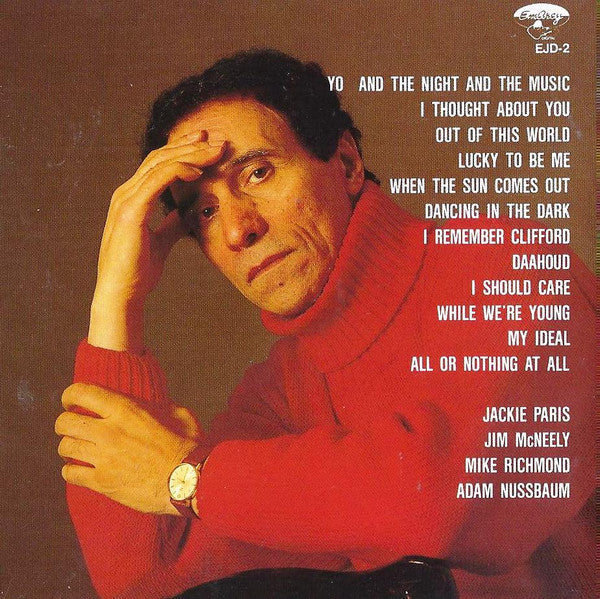 Jackie Paris : Lucky To Be Me (CD, Album)