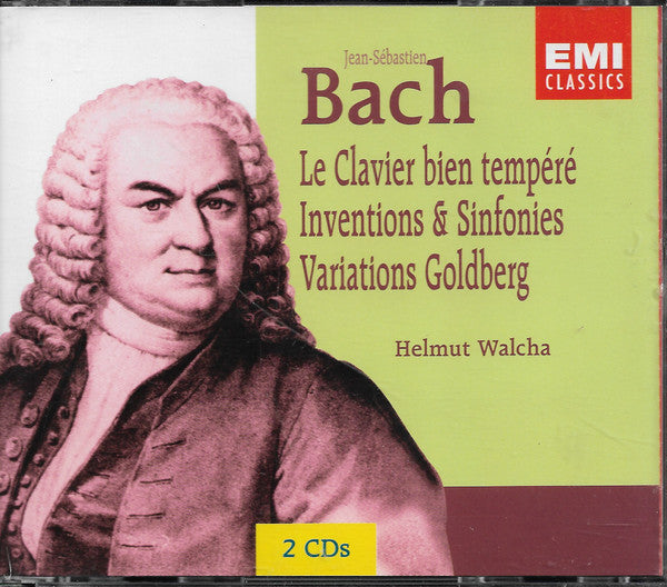 Johann Sebastian Bach, Helmut Walcha : Le Clavier Bien Tempéré / Inventions & Sinfonies / Variations Goldberg (5xCD, Album)