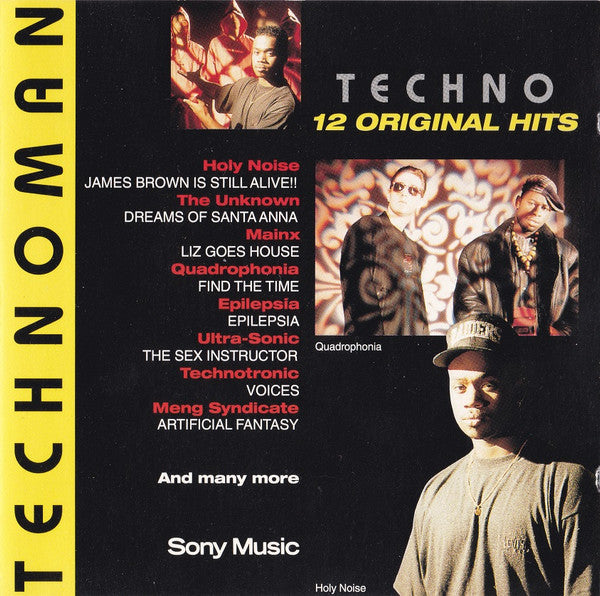 Various : Technoman (12 Original Hits) (CD, Comp)
