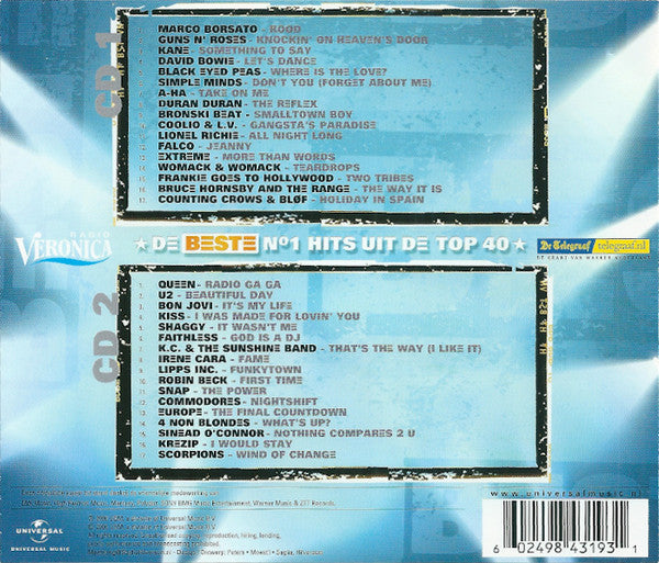 Various : De Beste N° 1 Hits Uit De Top 40 (2xCD, Comp)