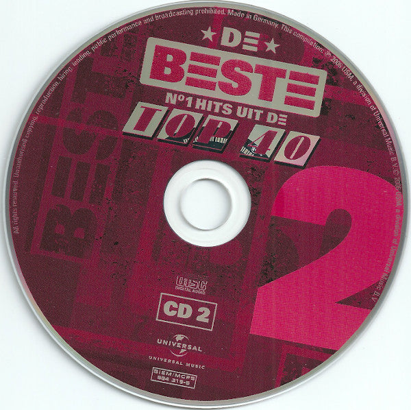 Various : De Beste N° 1 Hits Uit De Top 40 (2xCD, Comp)