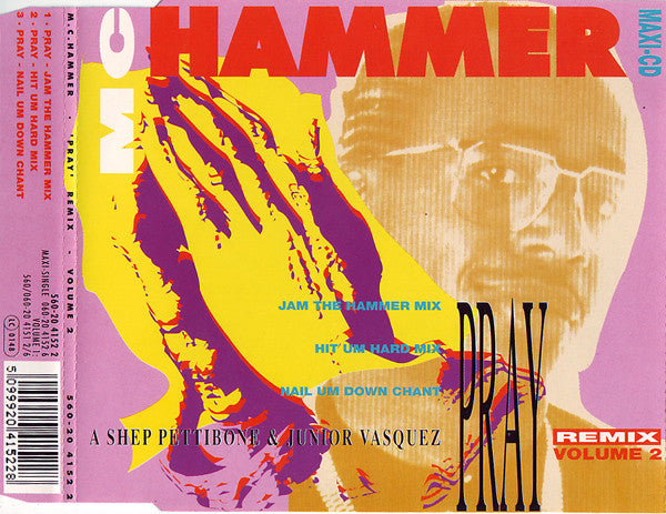 MC Hammer : Pray (Remix Volume 2) (CD, Maxi)