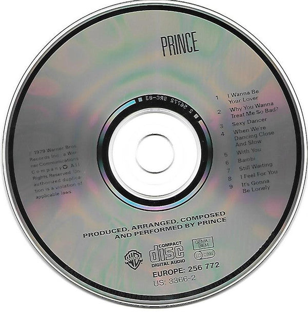 Prince : Prince (CD, Album, RE)