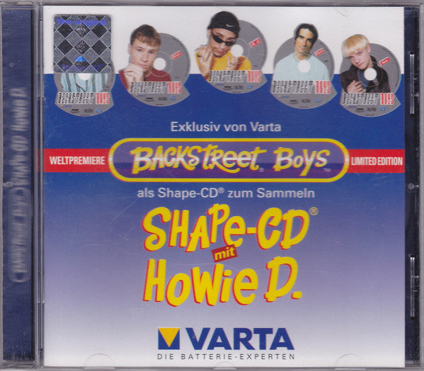 Backstreet Boys : Shape-CD Howie D. (CD, Shape, Ltd)