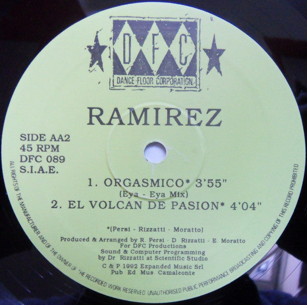 Ramirez : Orgasmico (2x12", Ltd)