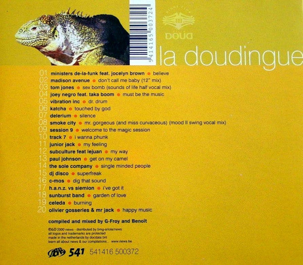 Various : La Doudingue - An Endangered Dance Experience (CD, Comp, Mixed)