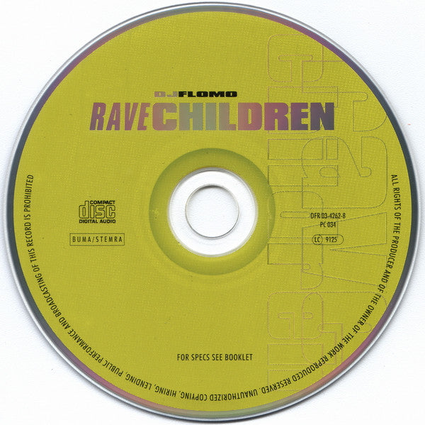 DJ Flomo : Rave Children (CD, Maxi)