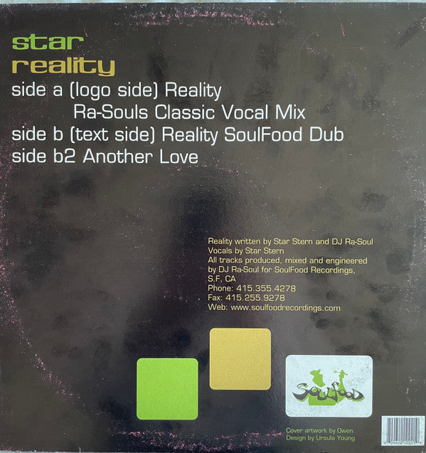 Star Stern : Reality (12")