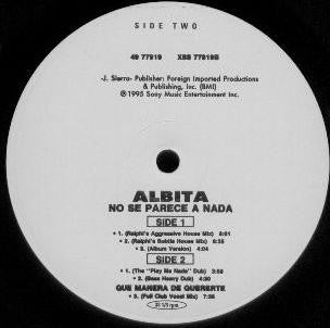 Albita : No Se Parece A Nada (12")