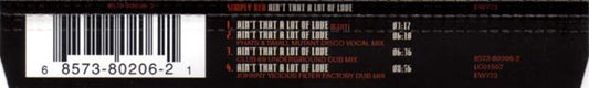 Simply Red : Ain't That A Lot Of Love (CD, Single)