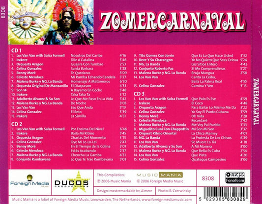 Various : Zomercarnaval (3xCD, Comp)