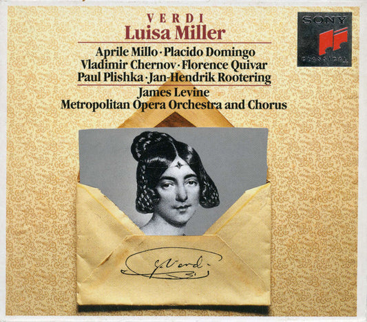 Giuseppe Verdi - Aprile Millo · Placido Domingo · Vladimir Chernov · Florence Quivar · Paul Plishka · Jan-Hendrik Rootering · The Metropolitan Opera House Orchestra And Metropolitan Opera Chorus, James Levine (2) : Luisa Miller (2xCD, Album)