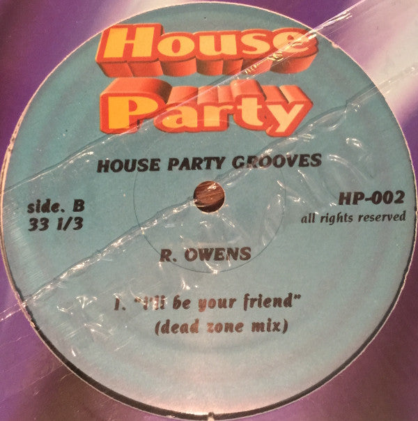 Robert Owens : I'll Be Your Friend (12", Unofficial)