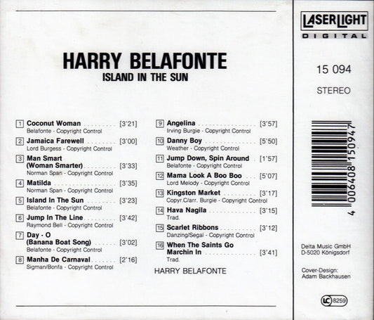 Harry Belafonte : Island In The Sun (CD, Comp)