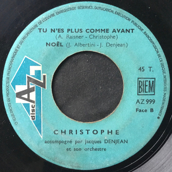 Christophe : Les Marionnettes (7", EP, RE)