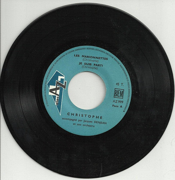 Christophe : Les Marionnettes (7", EP, RE)