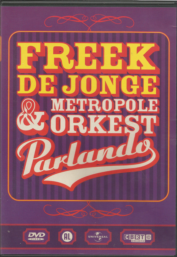Freek de Jonge & Metropole Orchestra : Parlando (DVD-V, PAL)
