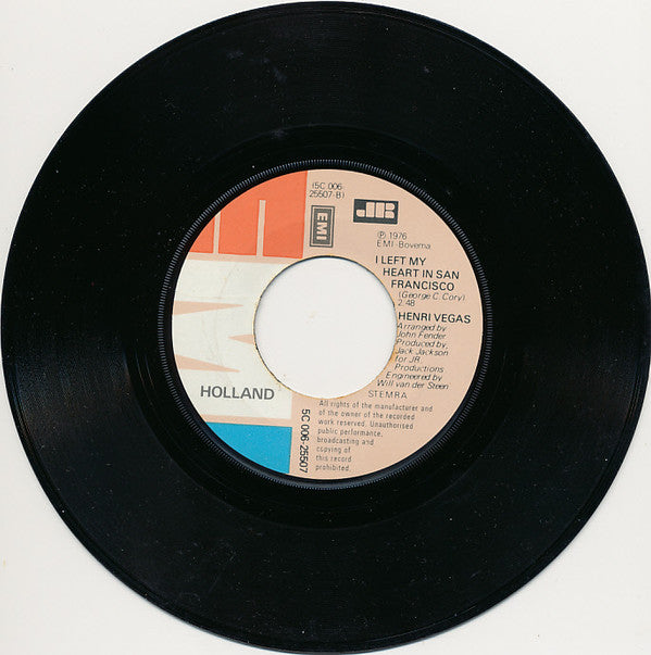 Henri Vegas : Skokiaan (7", Single)