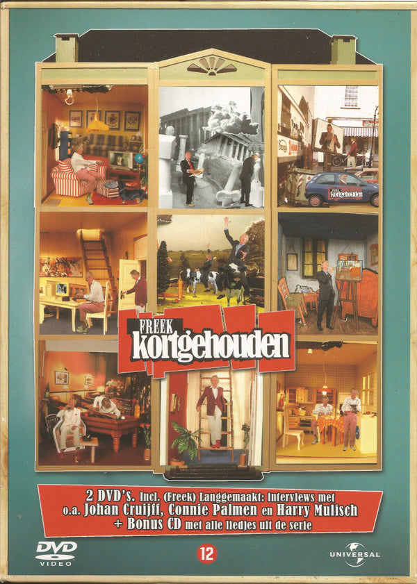 Freek de Jonge : (Freek) Kortgehouden (2xDVD-V, Copy Prot., PAL + CD)