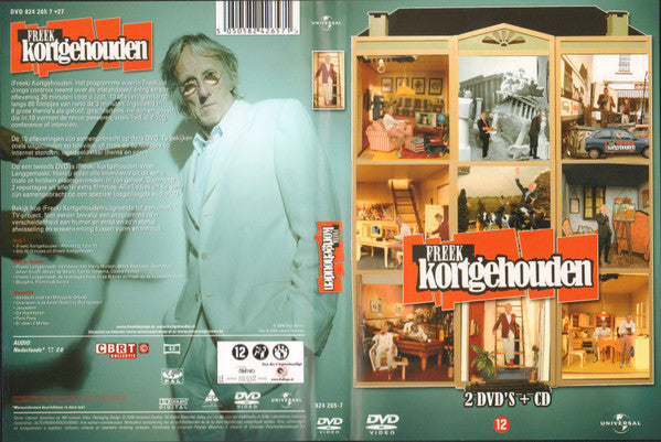 Freek de Jonge : (Freek) Kortgehouden (2xDVD-V, Copy Prot., PAL + CD)