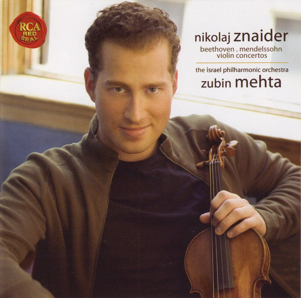 Ludwig van Beethoven . Felix Mendelssohn-Bartholdy, Nikolaj Znaider, Israel Philharmonic Orchestra, Zubin Mehta : Violin Concertos (CD)