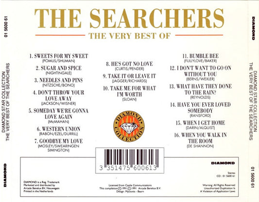 The Searchers : The Very Best Of (CD, Comp)