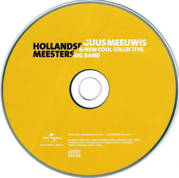 Guus Meeuwis & New Cool Collective : Hollandse Meesters (CD, Album, Dig)