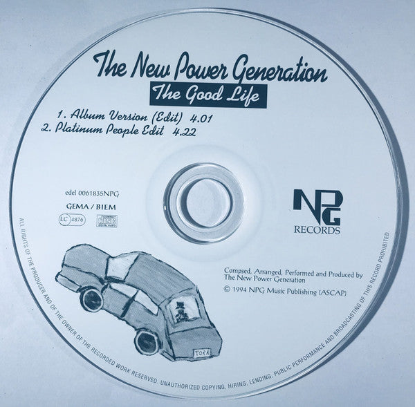 The New Power Generation : The Good Life (CD, Single)