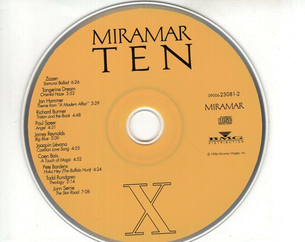 Various : Miramar Ten (CD, Comp)