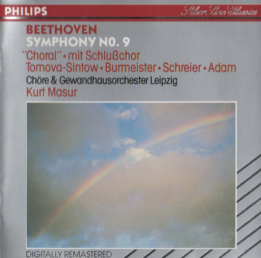 Ludwig van Beethoven / Kurt Masur : Symphonie Nr. 9 (CD, Album, RM, RP)