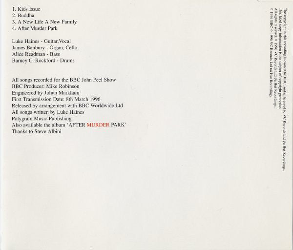 The Auteurs : Kids Issue (CD, EP, Ltd)
