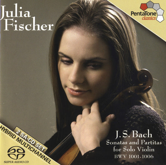 Johann Sebastian Bach, Julia Fischer (4) : Sonatas And Partitas For Solo Violin BWV 1001-1006 (2xSACD, Hybrid, Multichannel, Album)